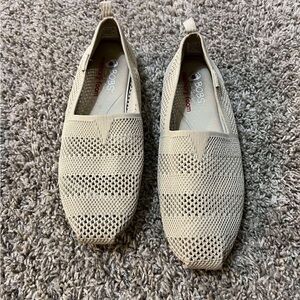 BOBS Beige Slip-On Shoes